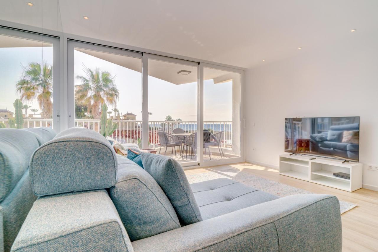 Beach Front Flat With Sea Views Marbella Exterior foto